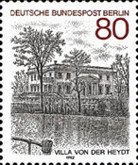Berlin 9N478  80pf unused, Villla von der Heydt