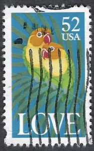 United States #2537 52¢ Love (1991).  Used.