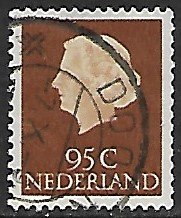 Netherlands # 360A - Queen Juliana 95ct. - used....(P5)