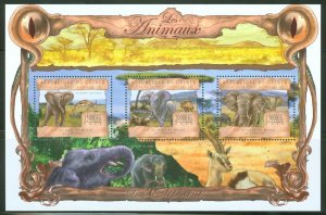 GUINEA  2013 THE ANIMALS  ELEPHANT SHEET MINT NH