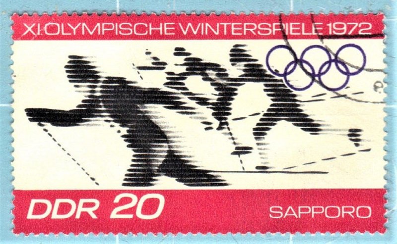 GERMANY, DDR  SC # 1346 USED 20pf, 1971