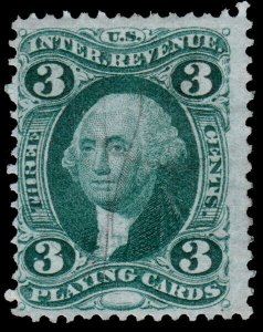 United States Revenue Scott R17c (1862-71) Used F, CV $200.00 W