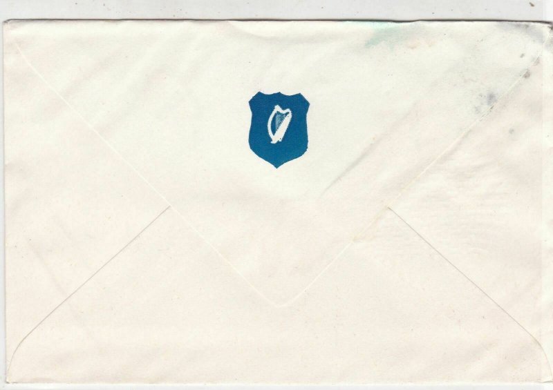 Ireland Europa 1970 Europa CEPT Woven Illustration Shape Stamps FD Cover Rf34786