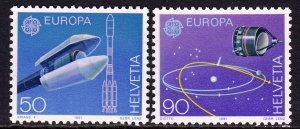 Switzerland 1991 EUROPA Complete Mint MNH Set SC 890-891