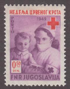 Yugoslavia RAJ4 Postage Tax Due 1949