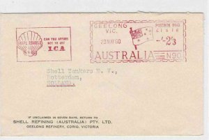 SUPERSHELL AUSTRALIA 1960   METER MAIL SLOGAN ADVERTISING COVER    REF 6507