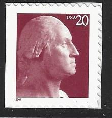 US #3482, George Washington, M-NH*-