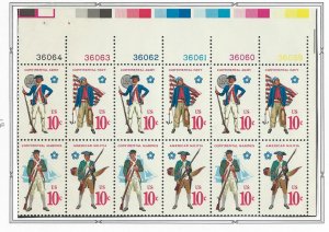 United States Plate Block   mnh SC  1565 - 1568