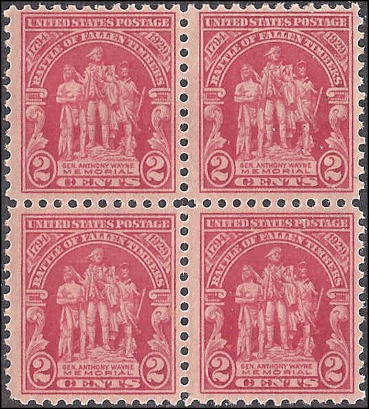 680 Mint,OG,VLH/NH... Block of 4... SCV $3.30... The 2 right stamps are NH