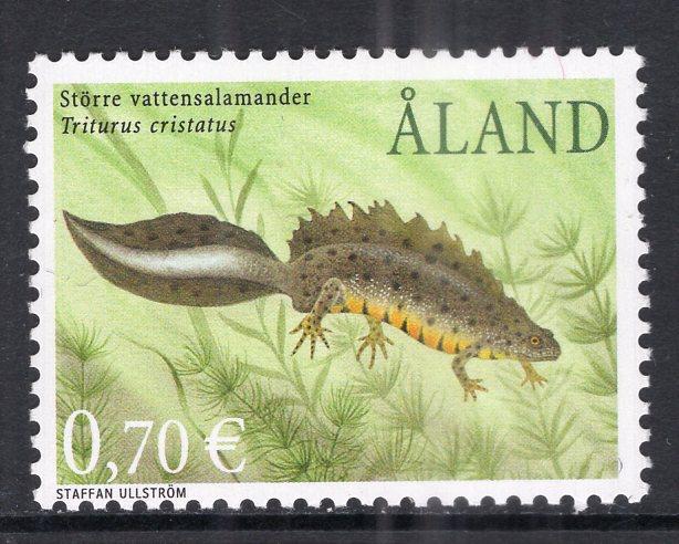 Aland 198 Salamander MNH VF