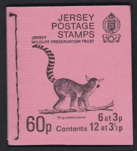 Jersey Ring-tailed Lemur Booklet 60p SG#SB19