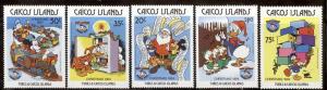 CAICOS SC# 54-8 F-VF MNH 1984