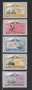 TURKS & CAICOS ISLANDS #391-395 1979 SHIPS MINT VF NH O.G 
