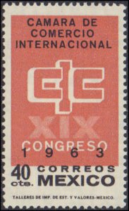 Mexico #933, Complete Set, 1963, Never Hinged