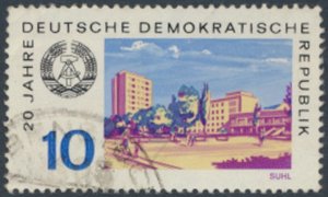 German Democratic Republic  SC# 1136  Used  GDR 20th Anniversary see details ...