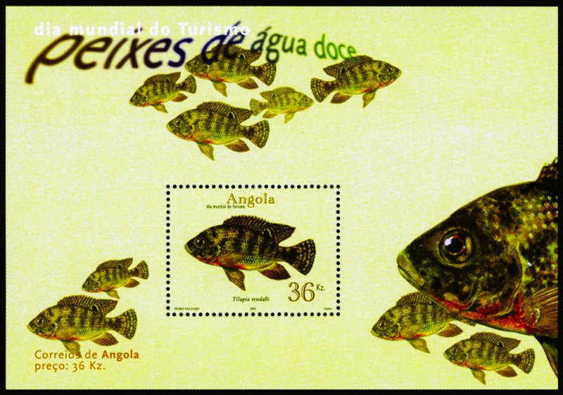 Angola 2001 FISH Scott #1197 Mint Never Hinged