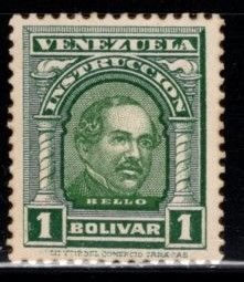 Venezuela - #AR39 Bello - Fiscal Stamp - MNH