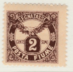 Fiume Postage Due 1919 2c Very Fine MNH** Stamp A21P11F4983