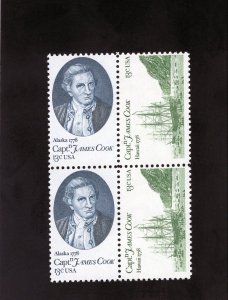 1732-1733 Capt. Cook, MNH blk/4