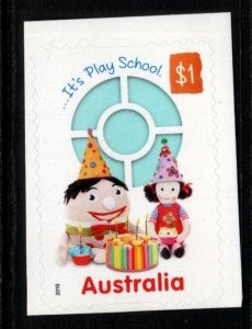 AUSTRALIA SG4602 2016 50th ANNIVERSARY OF PLAYSCHOOL SELF ADHESIVE MNH