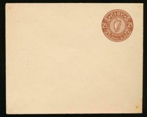 IRELAND Mi. U9A POSTAL STATIONERY, ENVELOPE 2 1/2p, CREAM