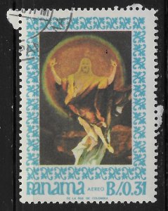 Panama #476E 31c Paintings - Christ Ascending Into Heaven ~ CTO