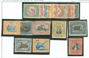 Guatemala #114-123/132/133-135/ Used Single