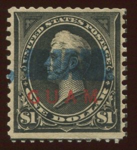 GUAM  12  Overprint Used Stamp (Bx 2033)