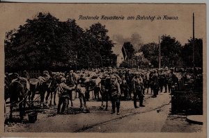 Lithuania Feldpost card 28.6.16 Kaunas