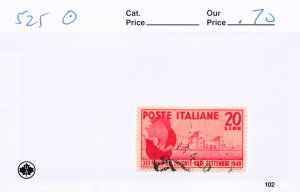 ITALY  525   USED
