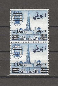 ABU DHABI 1966 SG 25/25a MNH Cat £530