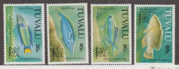 Tuvalu Scott #629-632 Stamps - Mint NH Set