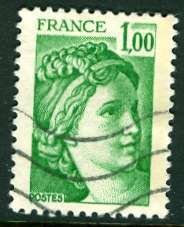 France; 1978; Sc. # 1571;  Used Single Stamp