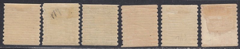 Canada #178-183 Mint Set