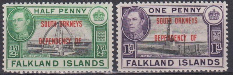 Falkland Is #4L1-2 MNH F-VF  (B215)