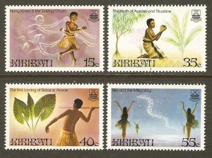 Kiribati #464-7 NH Tales & Legends '85