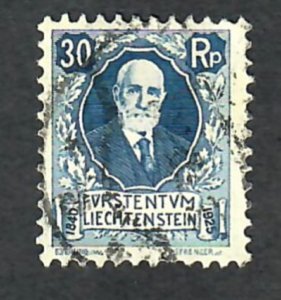 Liechtenstein B3 used single