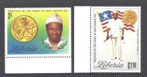 Liberia  Scott 689-690  MNH  Complete