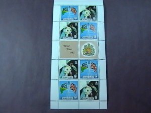 SOLOMON ISLANDS # 478-479-MINT/NEVER HINGED----MINI-SHEET OF EIGHT------1982