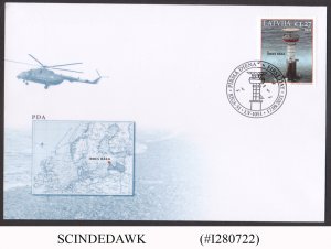 LATVIA - 2021 IRBE LIGHTHOUSE - FDC