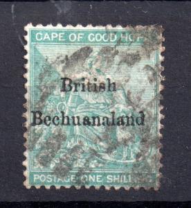 British Bechuanaland 1885-87 1/- green used SG8 WS6778