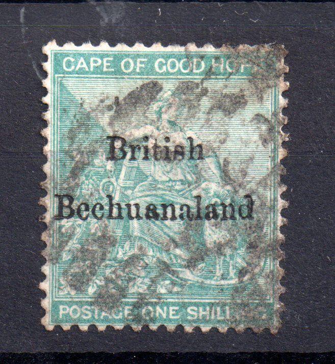 British Bechuanaland 1885-87 1/- green used SG8 WS6778
