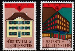 Liechtenstein # 924 - 925 MNH