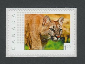 PUMA , COUGAR, MOUN LION = Picture Postage Stamp 1.20 rate Canada 2014 [p11sn17]