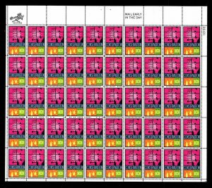 Energy Conservation Sheet of Fifty 10 Cent Postage Stamps Scott 1547