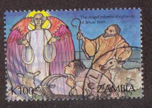 Zambia # 599, Christmas Used