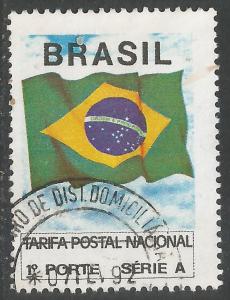 BRAZIL 2320 VFU FLAG 121G-1