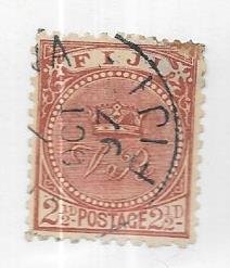 Fiji #57a   2 1/2p  Crown (U) CV $5.50