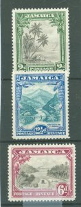 Jamaica #106-108  Single (Complete Set)