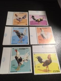 Cuba sc 2412-2417 MNH comp set Birds